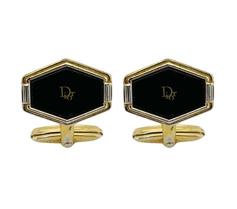 dior signature tie|christian dior cufflinks.